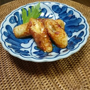 竹輪のピリ辛マヨネーズ炒め